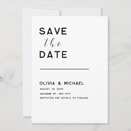 Save the Date Mitteilungskarte