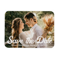 Save the Date modernes handgeschriebenes Hochzeits