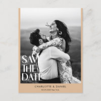 Save The Date! Modernes Minimalistisches 1 Foto
