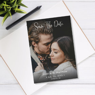 Save the Date, Name des vollständigen Fotos und In Mitteilungskarte