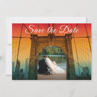Save the Date New York Newly Weds Wedding Einladung