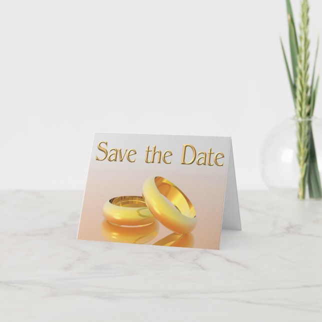 Save the Date Notecards Ankündigung (Vorderseite)