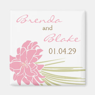 Save the Date oder Hochzeits-Magnet Magnet