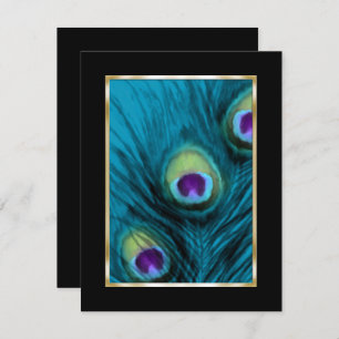 Save the Date Peacock