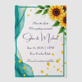 "Save the Date" Personalisierte Hochzeit