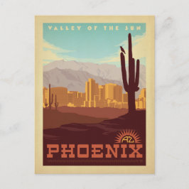 Save The Date | Phoenix, AZ Ankündigungspostkarte