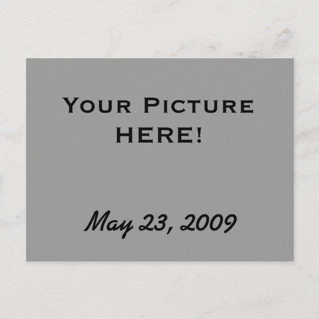 Save the Date Picture Postkarte (Vorderseite)