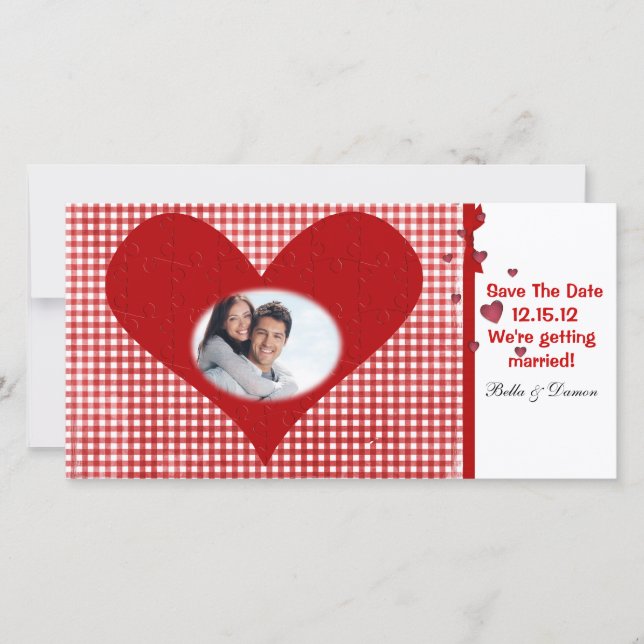 Save the Date Postkarte (Vorderseite)