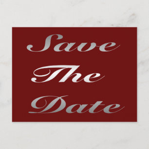 Save the Date Postkarte