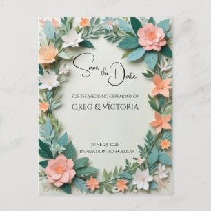 Save the Date Postkarte