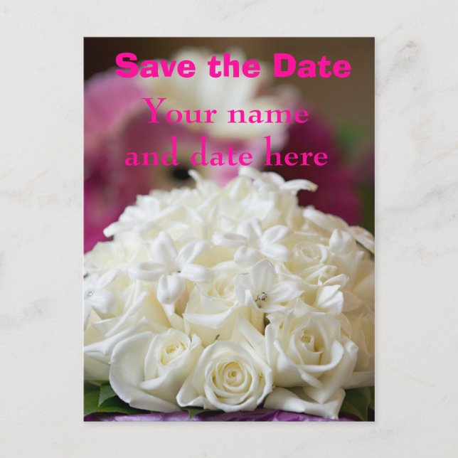 Save the Date Postkarte (Vorderseite)