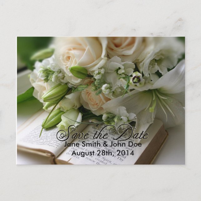 Save the Date Postkarte (Vorderseite)