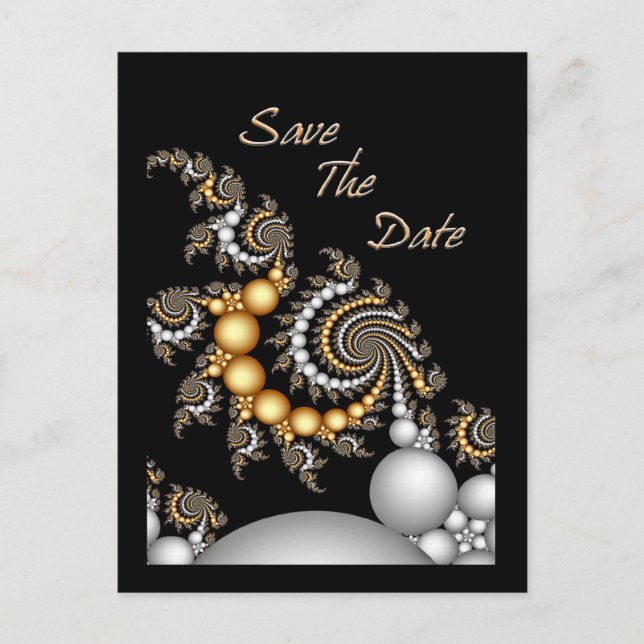 Save the Date Postkarte (Vorderseite)
