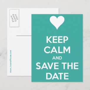 Save the Date Postkarte