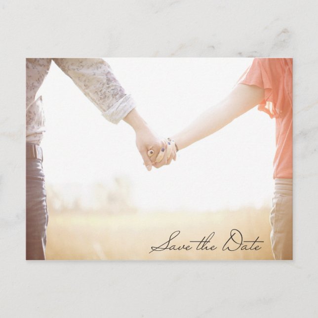 Save the Date Postkarte (Vorderseite)