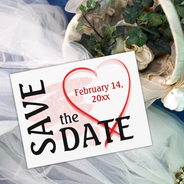 Save the Date Postkarte (Save the Date postcard)