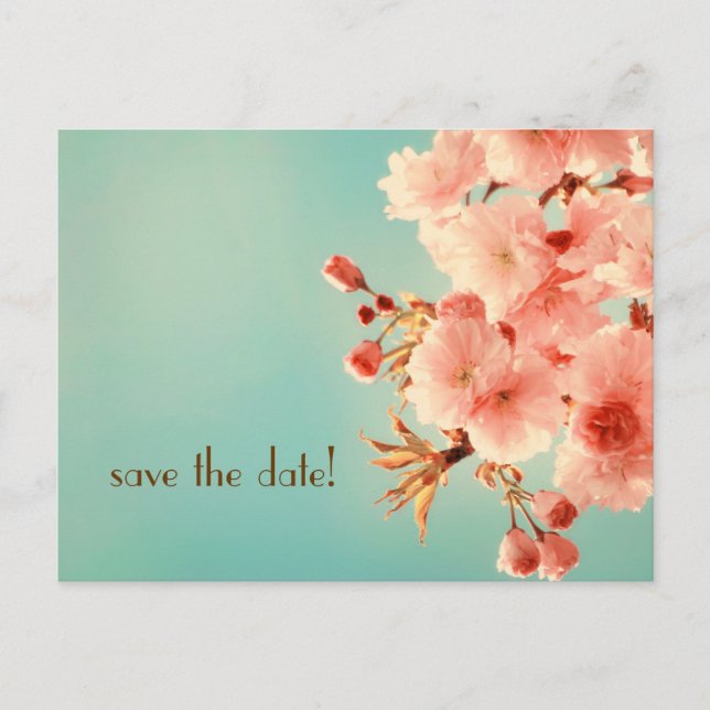 "Save the Date!" Postkarte (Vorderseite)