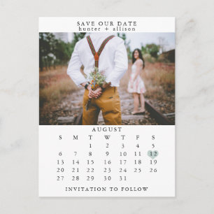 Save the Date Postkarte