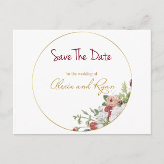 Save The Date Postkarte