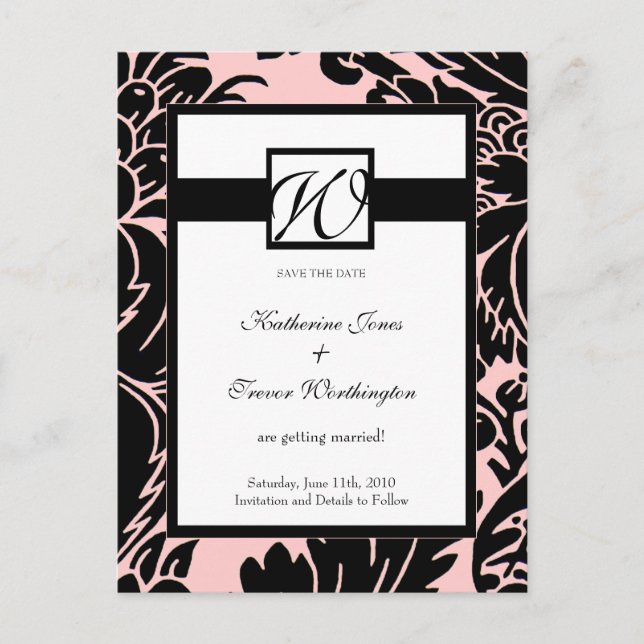 Save the Date Postkarte | D3 (Vorderseite)