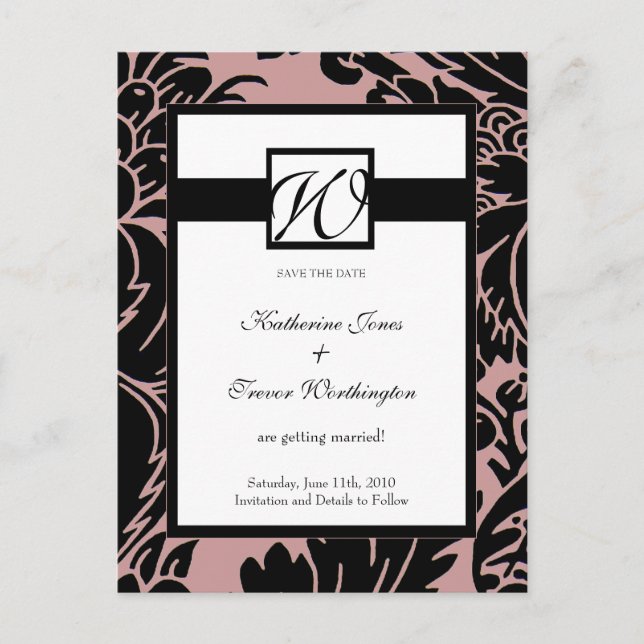 Save the Date Postkarte | D5 (Vorderseite)