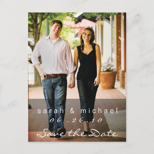 Save the Date Postkarte Foto 02 (Vorderseite)