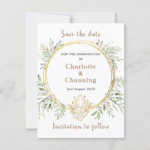 Save the Date Postkarte   Handhabung   Hochzeit