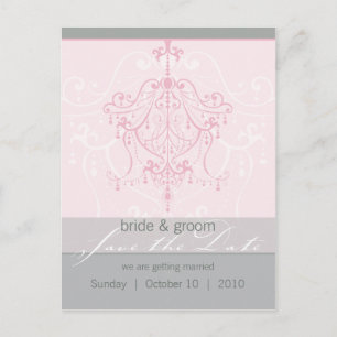 SAVE THE DATE POSTKARTE:: xenia3 Ankündigungspostkarte