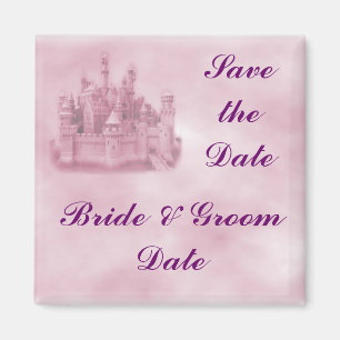 Save the Date Prinzessin Wedding Magnets Magnet