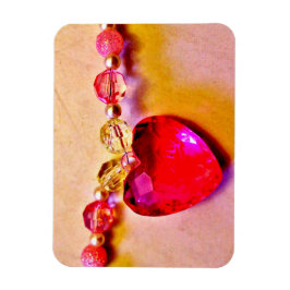 Save the Date rosa Herz Magnet