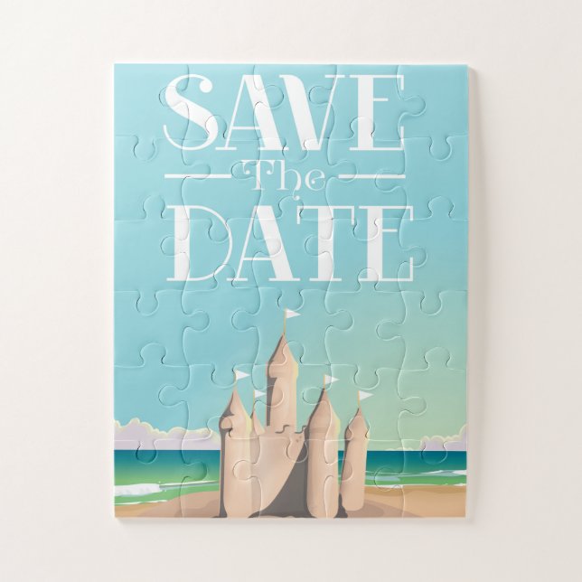 Save the Date Sandburg Puzzle (Vertikal)
