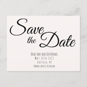 Save The Date! Save the Date Einladung Postkarte
