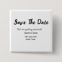 Save the Date scannen QR Hochzeitswebsite Moderner Button