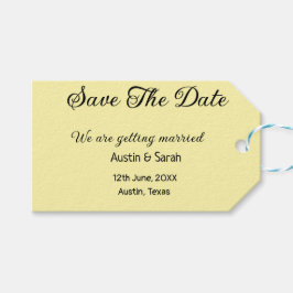 Save the Date scannen QR Hochzeitswebsite Moderner Geschenkanhänger
