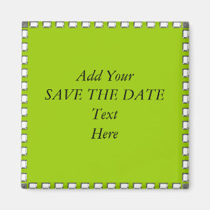 SAVE THE DATE SCHAFFEN Magneten IHRE SELBST Magnet