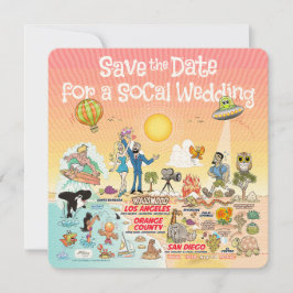 Save the Date SoCal Einladung