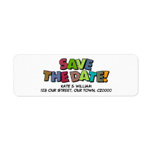 SAVE THE DATE Spaß Retro Comic Pop Kunst