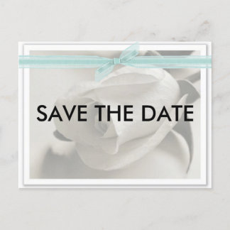 Save the Date Tiffany! Ankündigungspostkarte