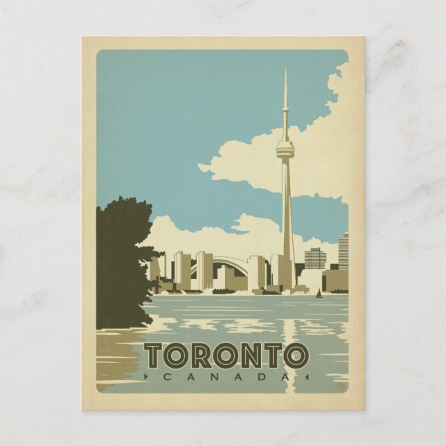 Save The Date | Toronto, Ontario 2 Ankündigungspostkarte (Vorderseite)