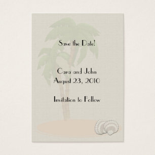 Save the Date tropisch