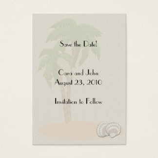 Save the Date tropisch