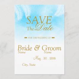 Save the Date unter Palm Sky