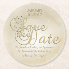 Save the Date Untersetzer
