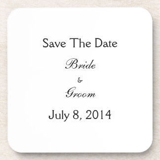 Save The Date Untersetzer