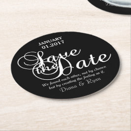 Save the Date Untersetzer