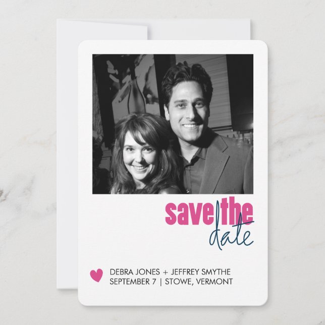 Save the Date Uptown (Vorderseite)