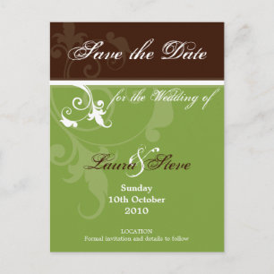 SAVE THE DATE: Verve 3 Ankündigungspostkarte