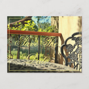 Save the Date Villa Feel Beautiful Postcard Postkarte