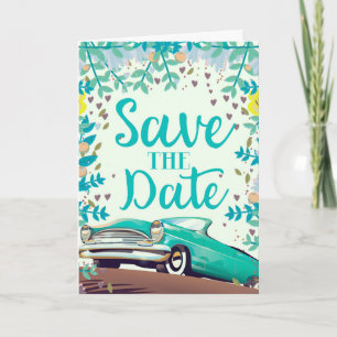 Save the Date Vintager Vintager Oldtimer.
