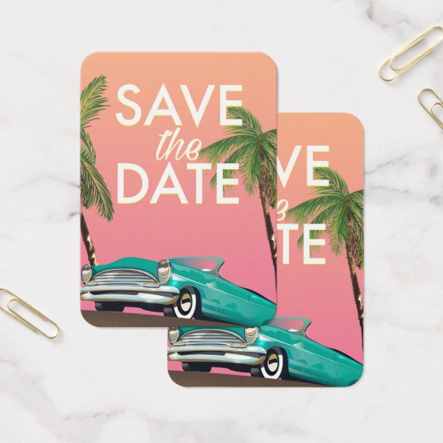 Save the Date Vintages Cabrio (Büro)
